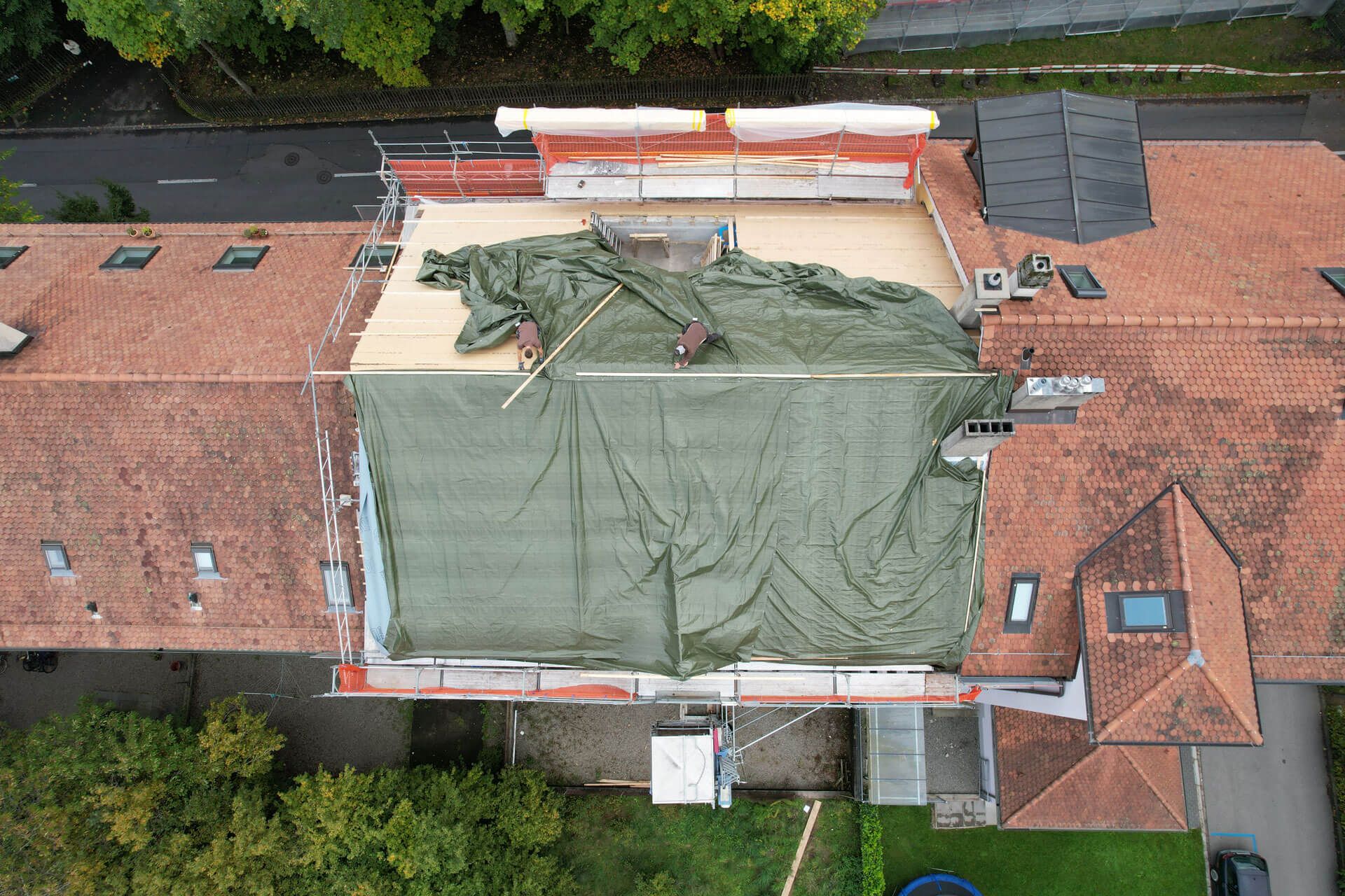 Absturzsicherungen in der Region Thun – Foto: KUGE Bau AG